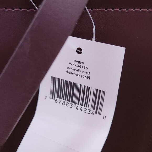 NWT Kate Spade  Backpack Megyn Somerville road chcltchery Burgundy Backpack - Picture 6 of 16